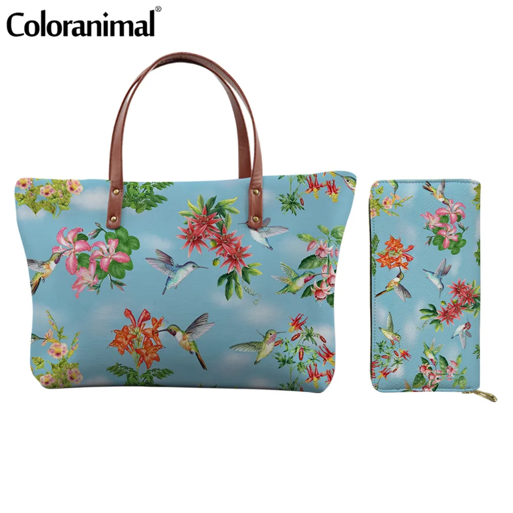 Брендовые Дизайнерские Большие женские сумки Coloranimal красивые через плечо с