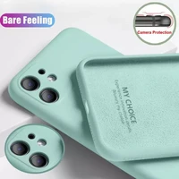 lovecom phone case for iphone 13 11 12 pro max xr xs max 7 8 plus x luxury original silicone full protection soft back cover