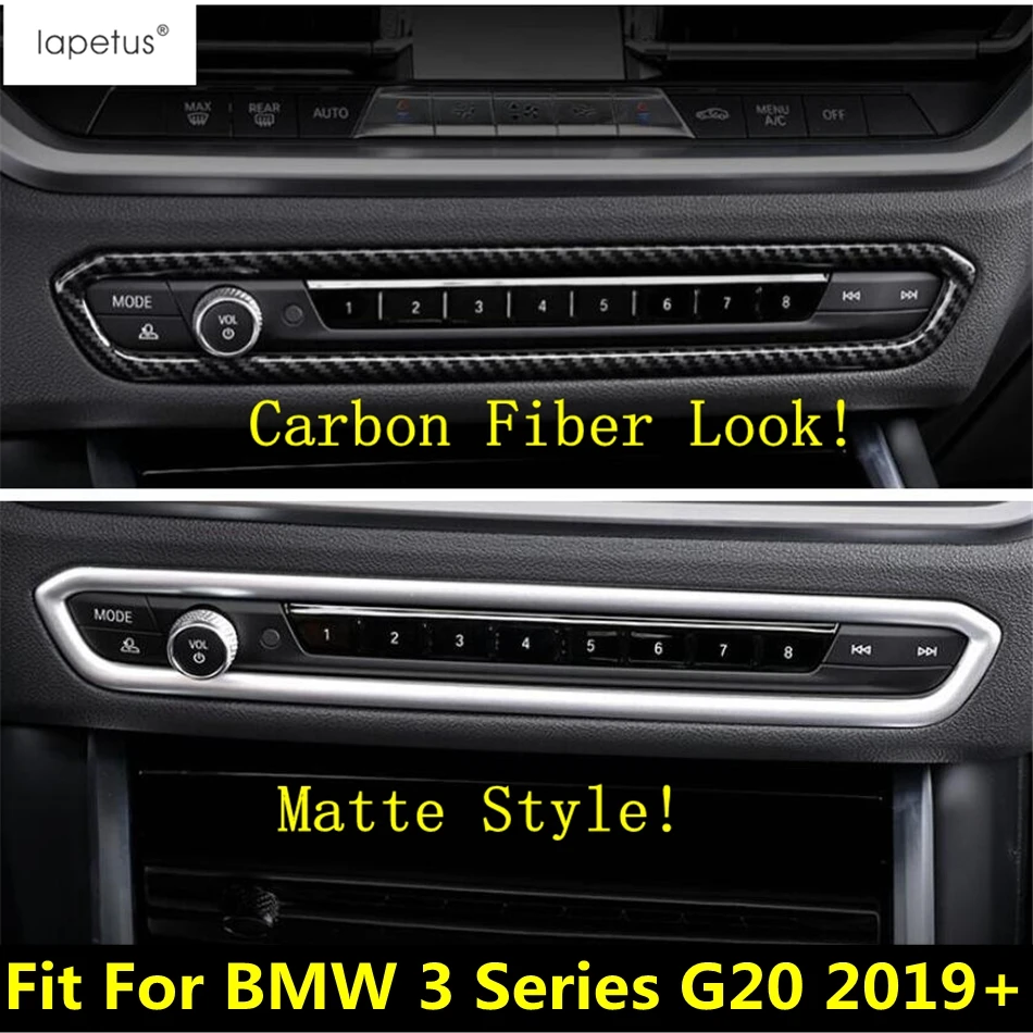Аксессуары Lapetus для BMW 3 серии G20 2019 2021 ABS центральный Кондиционер Переключатель
