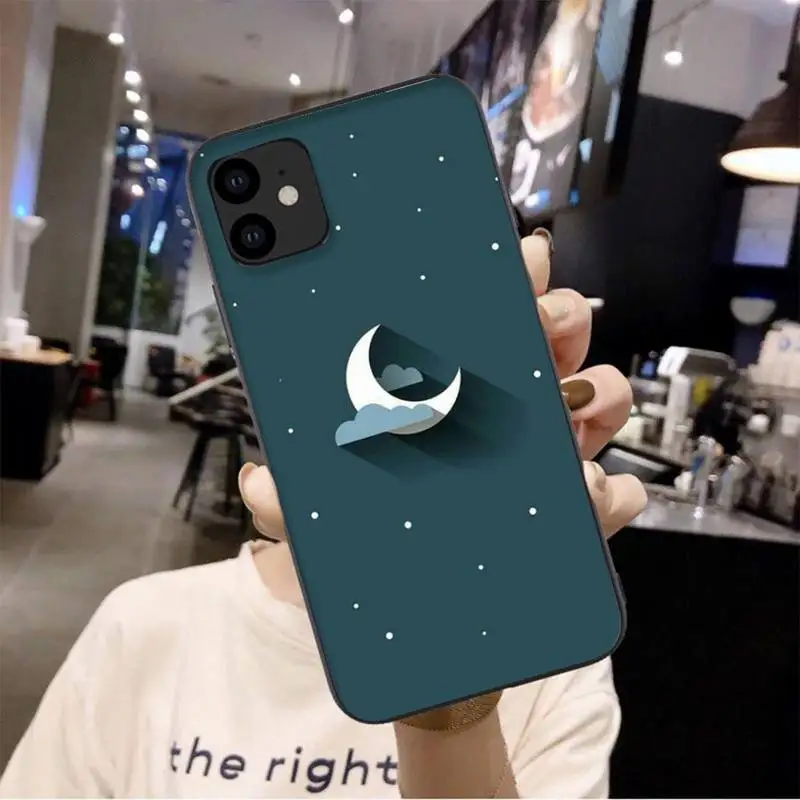 

LJHYDFCNB Rain Clouds Phone Case For Iphone 6 6s 7 8 Plus XR X XS 11 12 Pro Mini Max