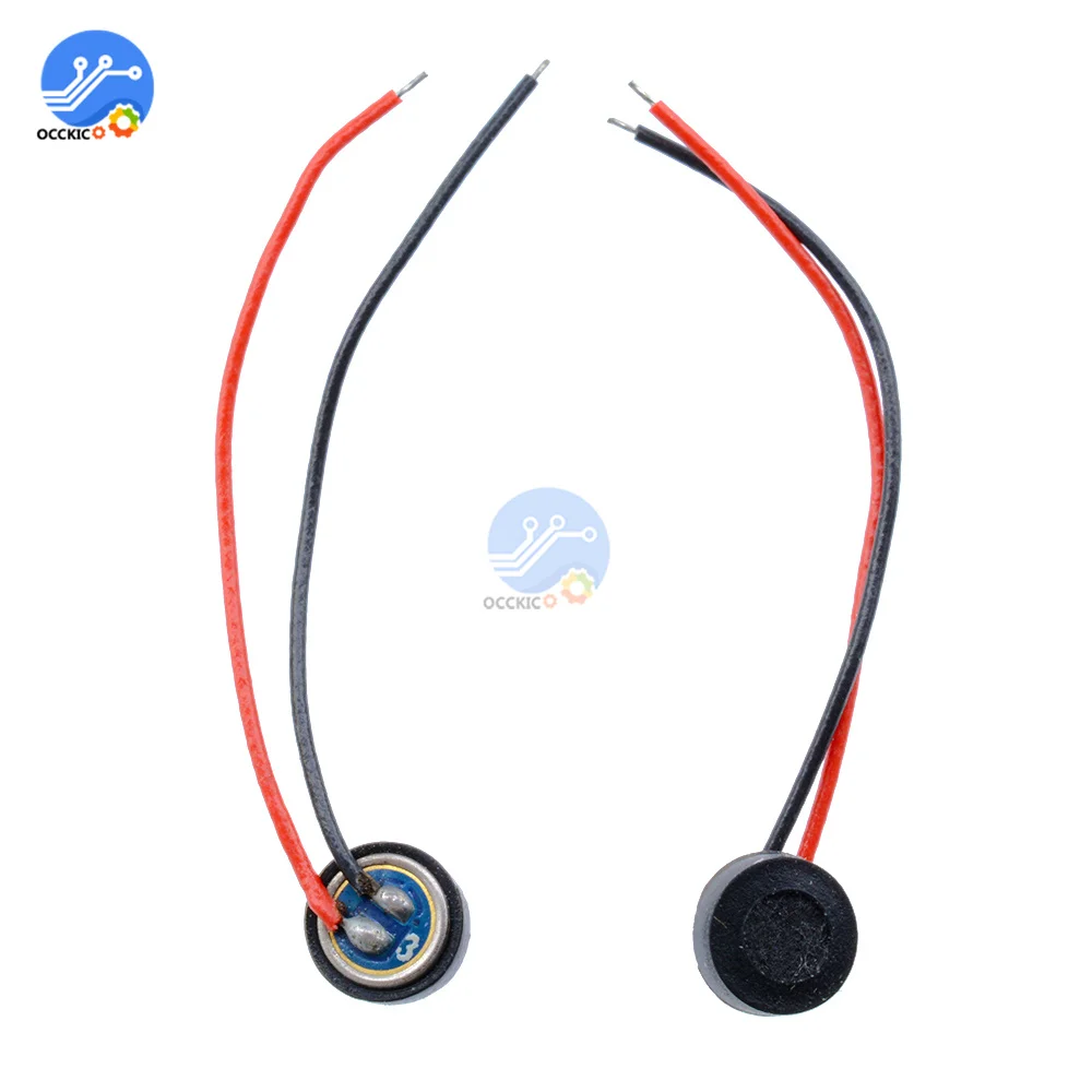 

5PCS/Lot 4*1.5mm Electret Condenser Microphone MIC Capsule 2 Leads W