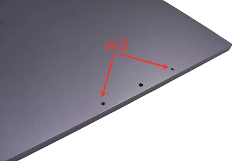 funssor 350mm build voron trident mic 6 super flat aluminum build plate 8mm for voron trident 3d printer free global shipping