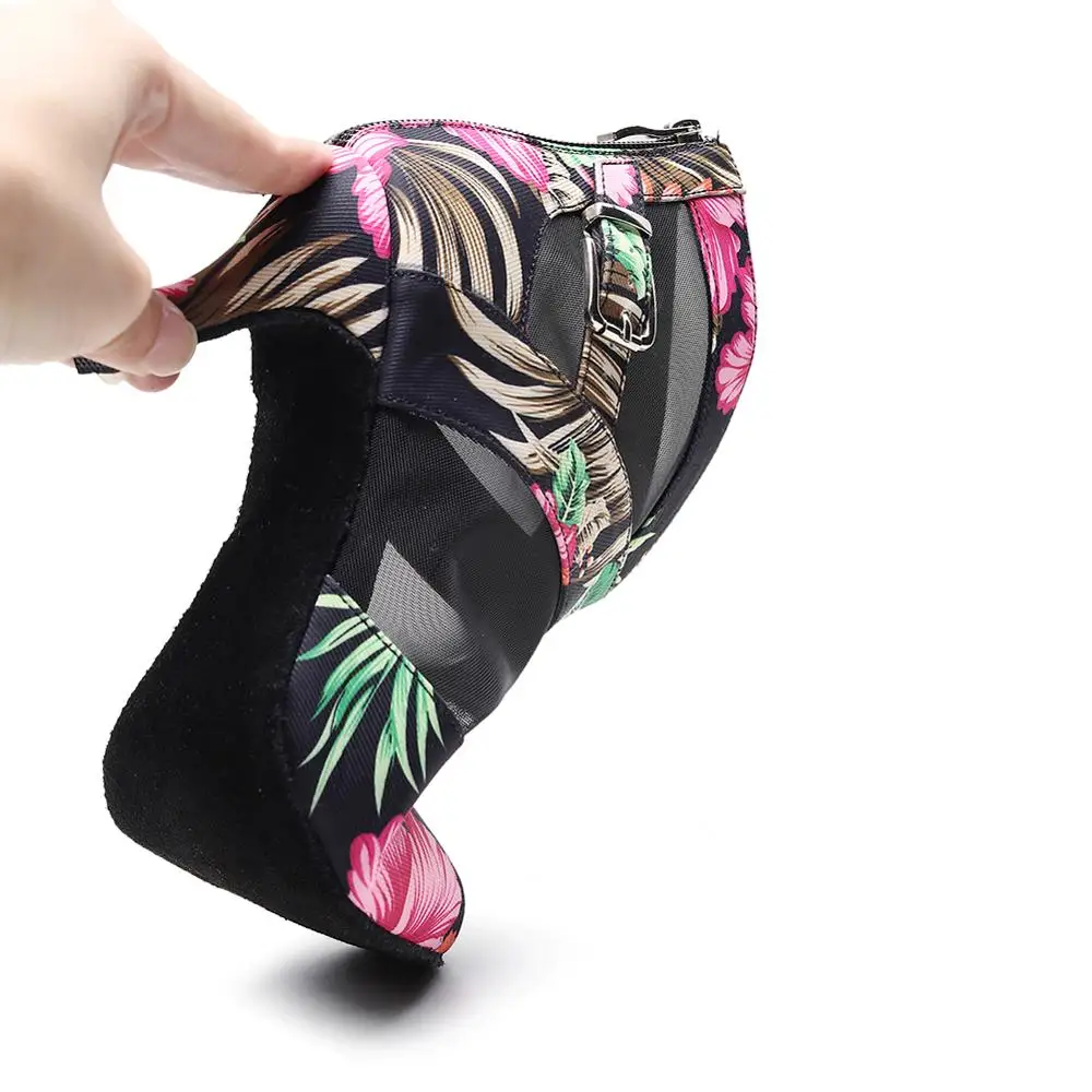 DKZSYIM Туфли для латинских танцев женщин/дамские туфли лодочки в стиле размера плюс