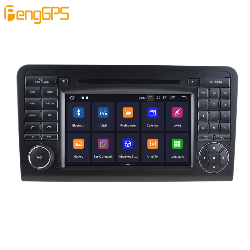 Автомобильный мультимедийный DVD плеер для Mercedes Benz GL ML CLASS W164 ML350 ML50 Android радио GPS