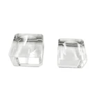 Стеклянная палитра для смешивания цветов ногтей, прямоугольная стеклянная палитра цветов ногтей для гель-лака, палитра