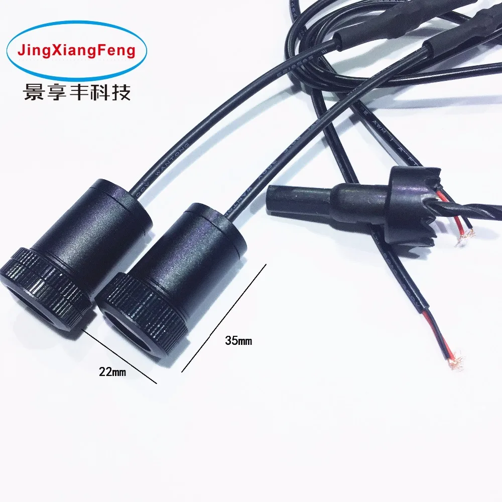 JXF 2 шт. новейший призрачный лазерный логотип 4 го поколения для Dacia проектор