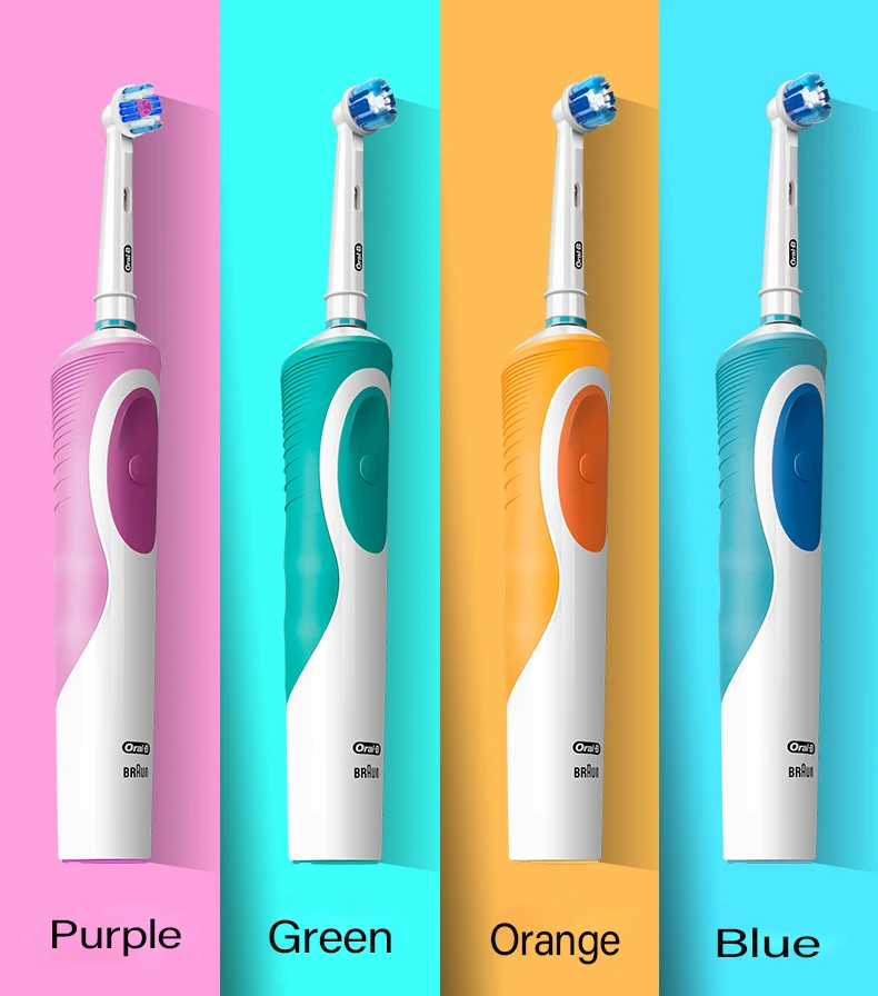 Электрическая зубная щетка Oral B перезаряжаемая Vitality для взрослых или сменные