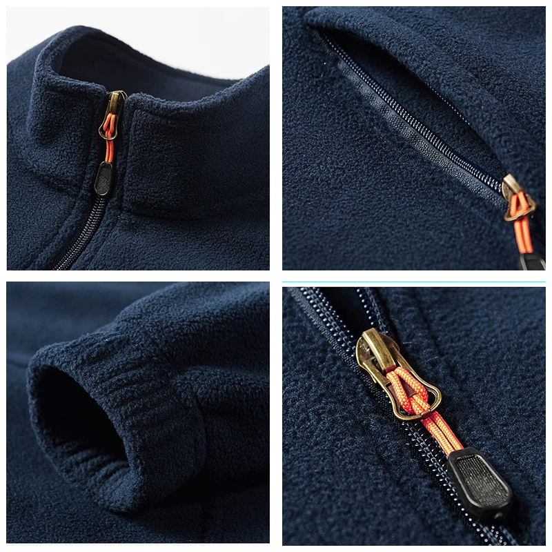 Модная куртка парка пальто Мужская зимняя флисовая верхняя одежда плотная