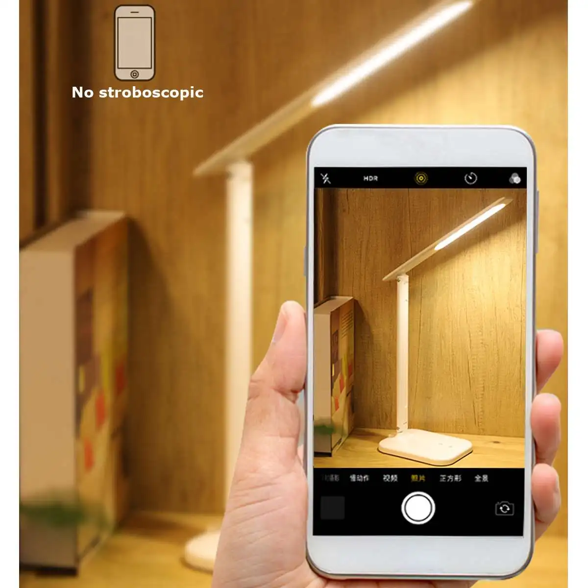 

Dimmable 5W 300LM 28 LED Table Lamp Lounge Light Bedside Desk Office Work Lighting Flexible Student Reading Study Desk Lamp