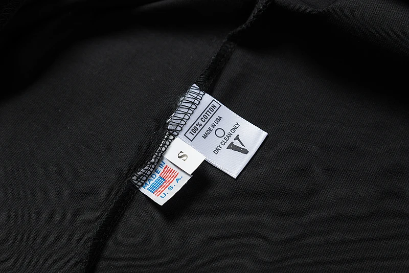 

t VLONE men shirt 100% cotton streetwear Women's T-shirt USA Long-sleeved T-shirt brand harajuku hip hop tshirt Tiger head
