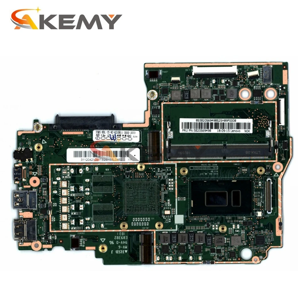 Kaufen Akemy Für Lenovo 330S-14IKB 330S-14AST Notebook Motherboard CPU Pentium 4415U RAM 4GB DDR4 Getestet 100% Arbeits Neue Produkt