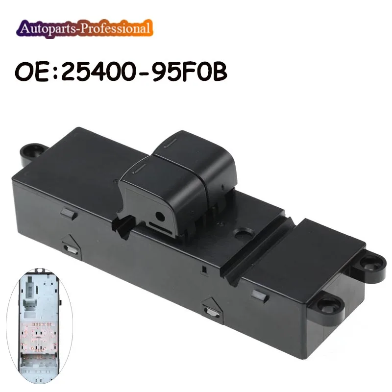 

High Quality Power Window Master Switch For Nissan SUNNY/ALMERA 2006-2013 2540095F0B 25400-95F0B Car Auto accessorie