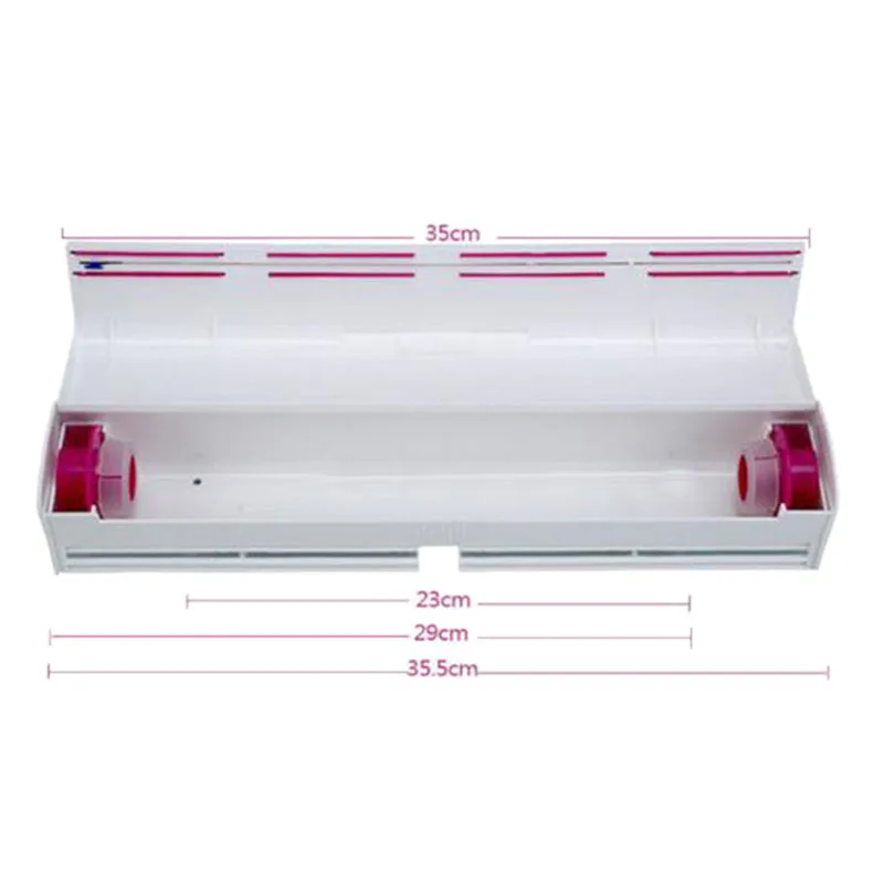 Food Plastic Cling Wrap Dispenser Preservative Film Cutter Kitchen Tool Accessories Cooking Tools | Дом и сад