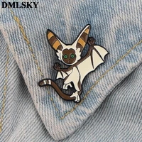 dmlsky creative theme cartoon enamel pins and brooches women and men lapel pin backpack badge tie pin hat pins jewelry m3750