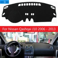 for nissan qashqai j10 2006 2013 car styling dashboard cover dashmat mat pad interior sun visor shade carpet anti uv protector