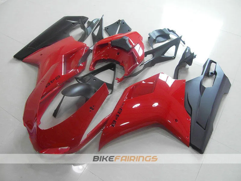 

New ABS Injection Molding Bodywork Full Fairings kits Fit For Ducati 1098 848 1198 2007 2008 2009 2010 2011 2012 Nice red black