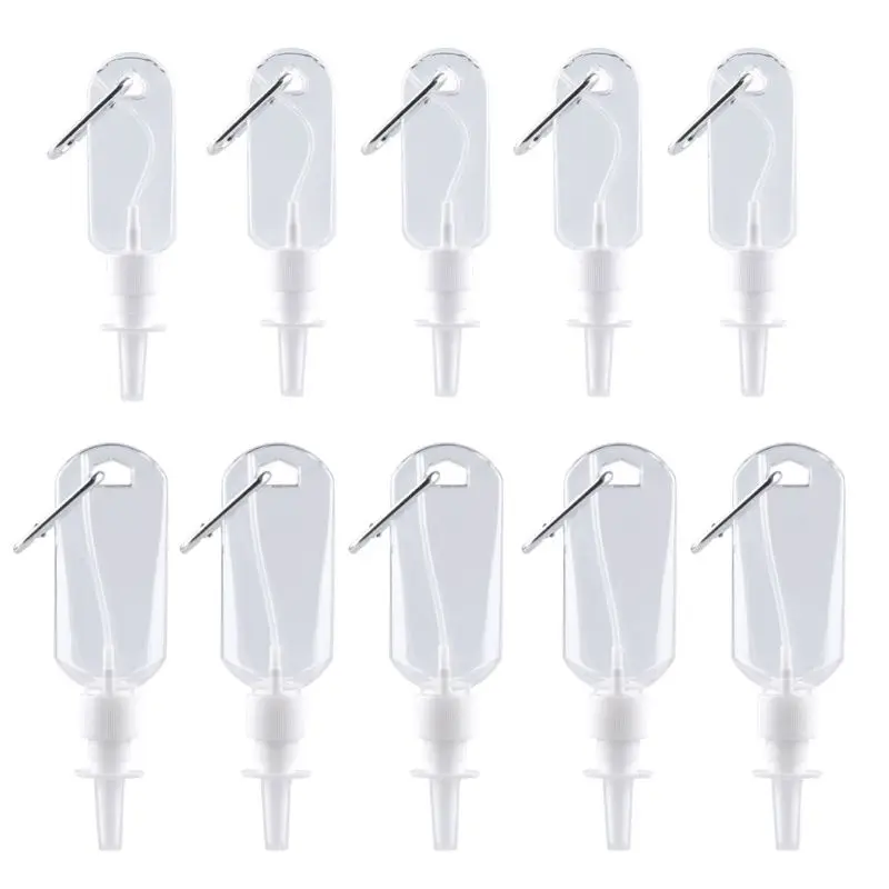 

5Pcs Travel Portable Empty Plastic Misting Spray Bottles Liquid Containers