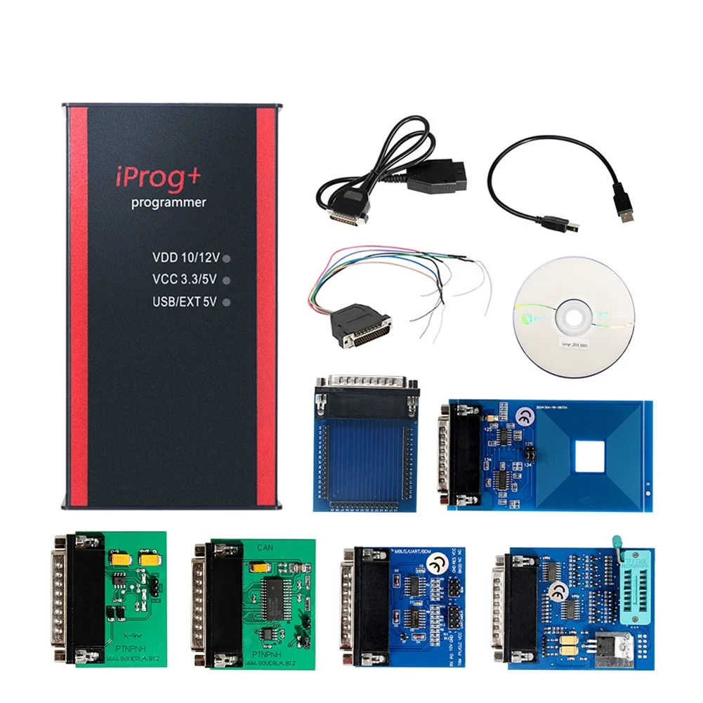 

Iprog Pro Programmer Support IMMO Mileage Correction + Airbag Reset Till the Year2019 Replace Carprog Full DigiprogIII and Tango