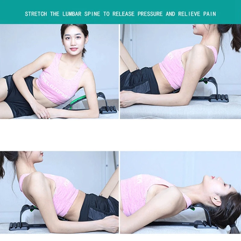 

Massage Stretch Equipment Neck Massager Stretcher Tool Fitness Cervical Spine Support Relaxation Neck Spine Pain Relief