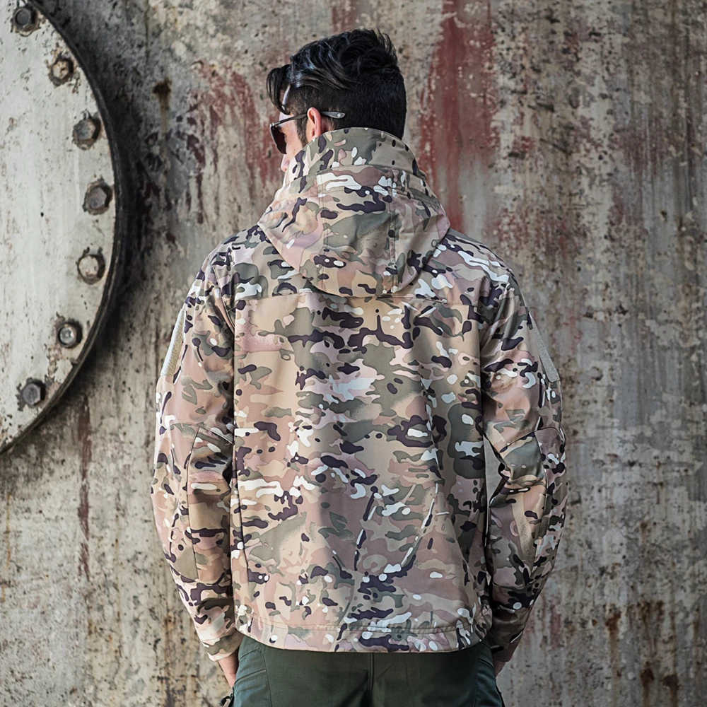 Мужская военная куртка армейская тактическая легкая флисовая Осенняя