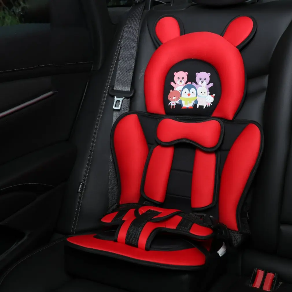 

Portable Cartoon Baby Safety Seat For Infants From 6 Months To 12 Years Comfortable Car Child Safety Seat