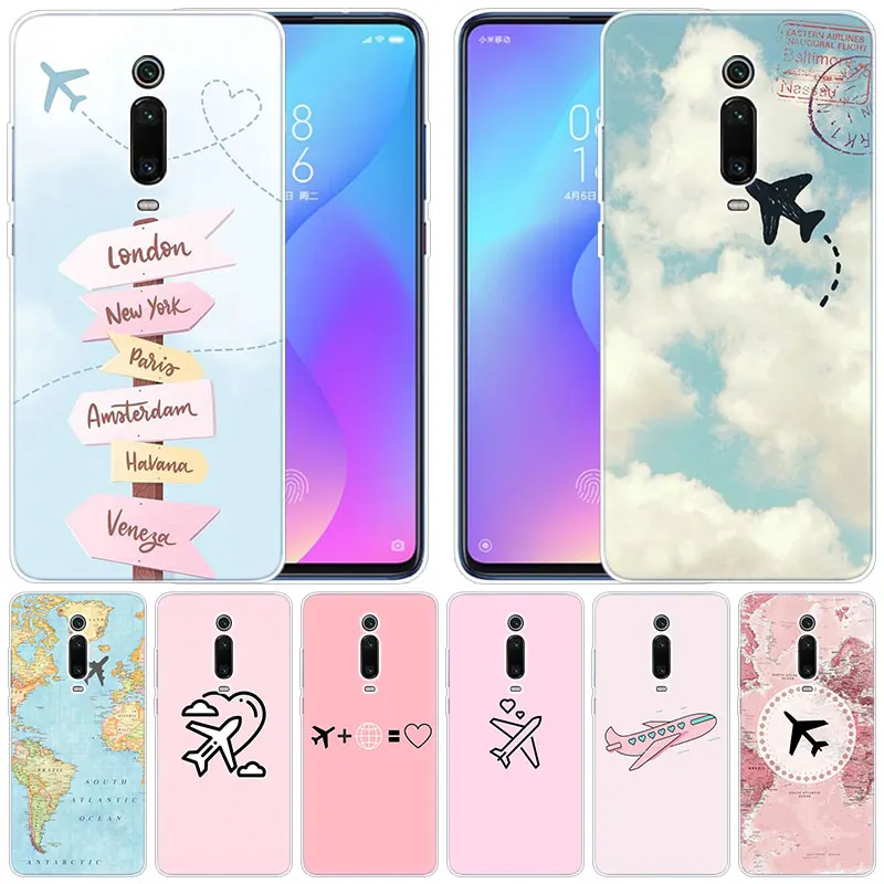 Силиконовый чехол для Xiaomi Pocophone F1 Mi 9T Pro CC9 CC9E 9 9SE 8 A3 A2 Lite A1 5X 6X Mix3 Play|Бамперы| |