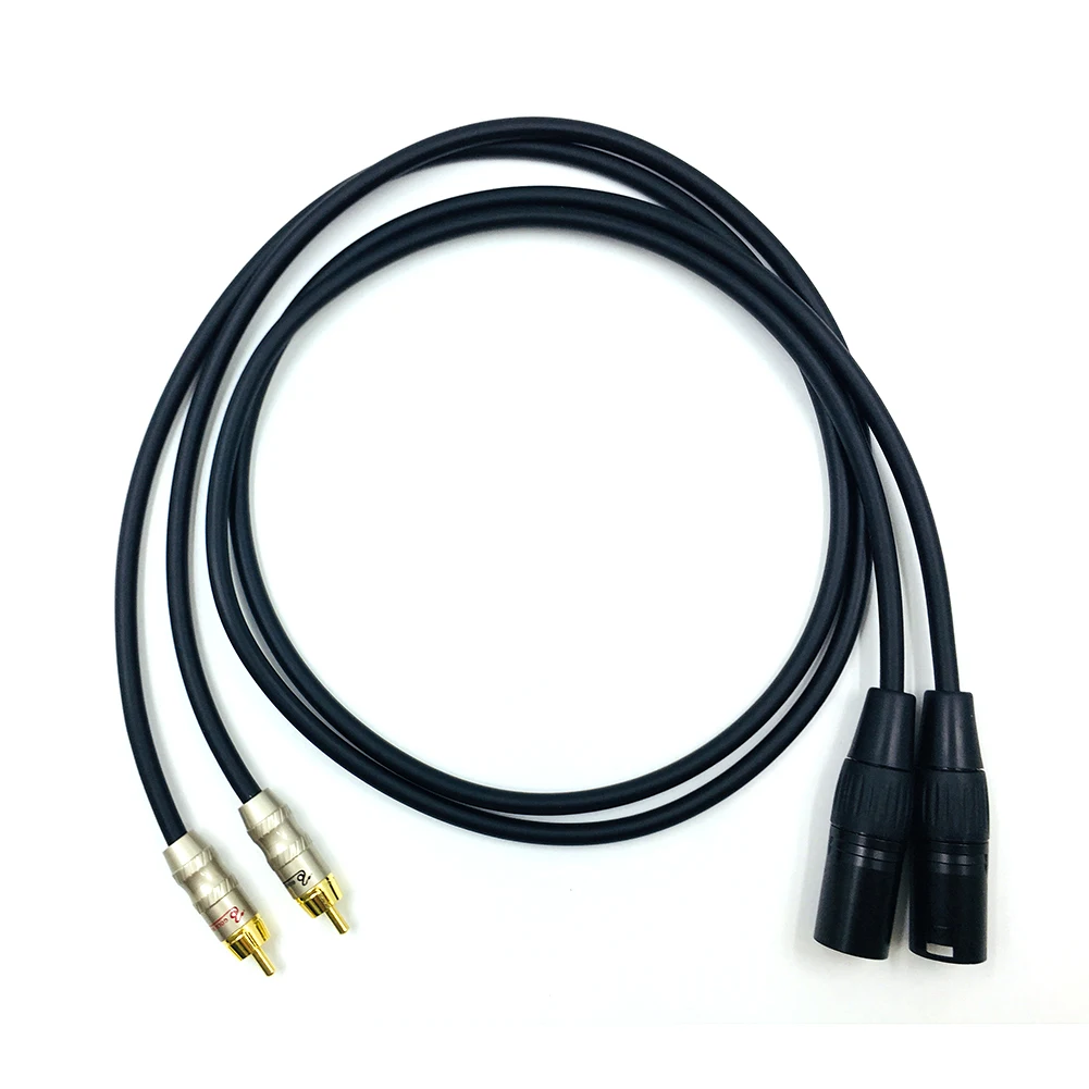 Colleimage HIifi L 4E6S TRRS 2RCA штекер на двойной XLR аудио кабель экранированный для AMP CD DVD