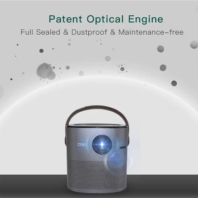 mobile phone projector home cinema office 3500lumens 3d native 854480 digital usb wifi android projector free global shipping