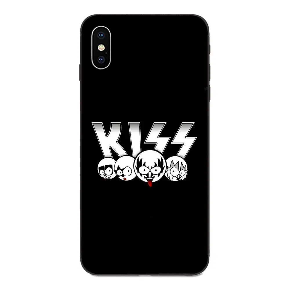 For Galaxy C5 C7 J1 J2 J3 J330 J5 J6 J7 J730 M20 M30 Ace Core Max Mini Plus Prime Pro Soft Shell Kiss Let's Rock Band | Мобильные