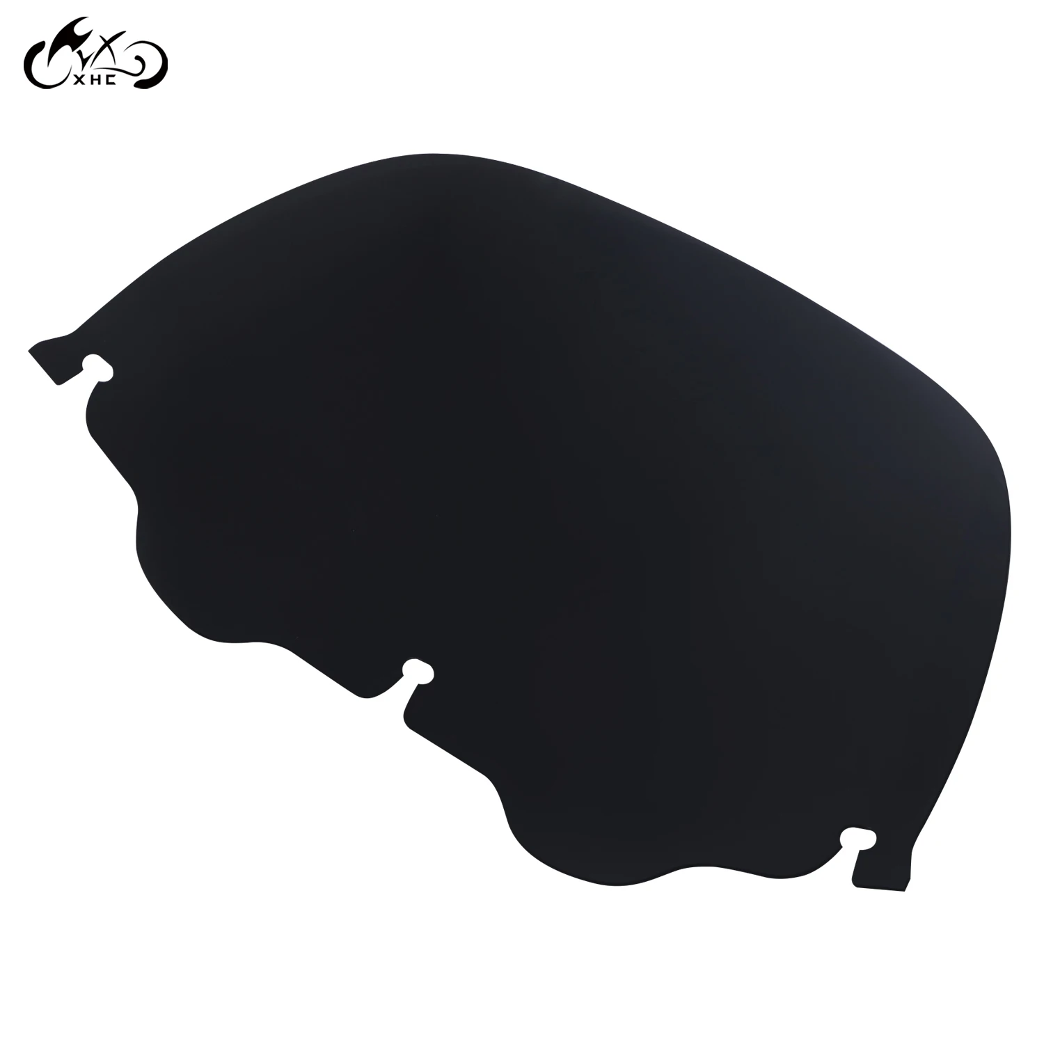 Мотоцикл 13 дюймов прозрачное лобовое стекло Windscherm для Harley Touring Street Glide Ultra Classic