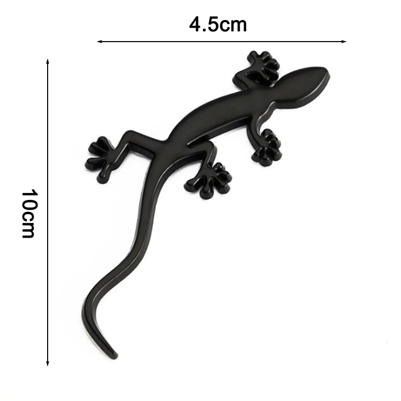 1PC Reflective Car Metal Truck Sticker Lizard Gecko Decal Badge Emblem Decor Styling | Stickers