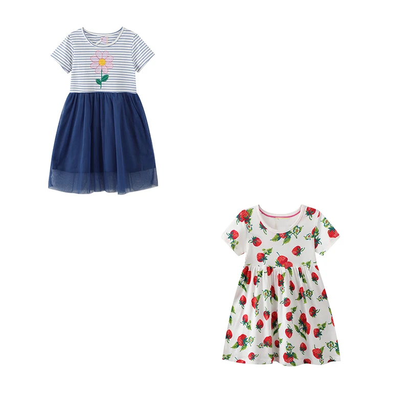 SAILEROAD 2 Шт. Детский Костюм Принцессы Платье Единорога Партия Девушка для Детской