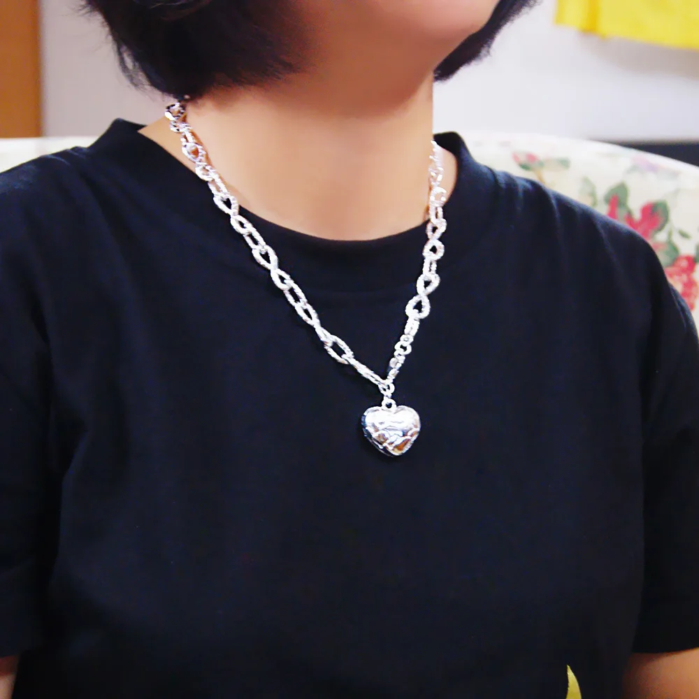 Короткое ожерелье в европейском стиле серебряная цепочка женское ювелирное