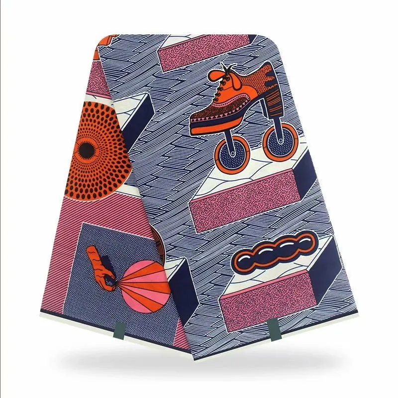 Африканская вощеная ткань принтом Высокое качество Африканский Воск принты 2020