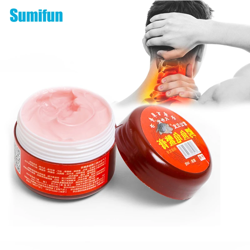 Мазь обезболивающая P1186 для лечения ревматизма артрита суставов растяжение мышц