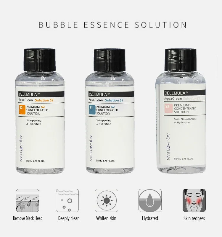 Aqua Peel Concentrated Solution 50ML Per Aqua Clean Solution Bottle Aqua Facial Serum Hydra Facial Serum For Normal Skine