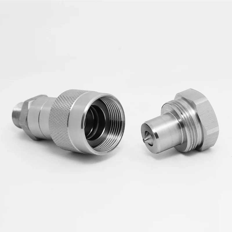 1pc NPT 3/8 гидравлический быстросъемный соединитель для оборудования высокого