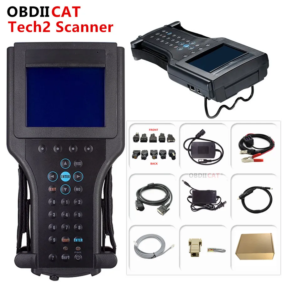 OBDIICAT Tech2 диагностический инструмент для G M сканер с 32 Мб программного обеспечения
