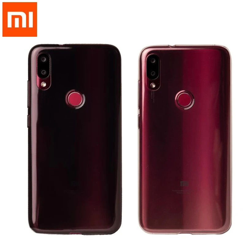 Оригинальный Мягкий силиконовый чехол из ТПУ для xiaomi mi play прозрачные