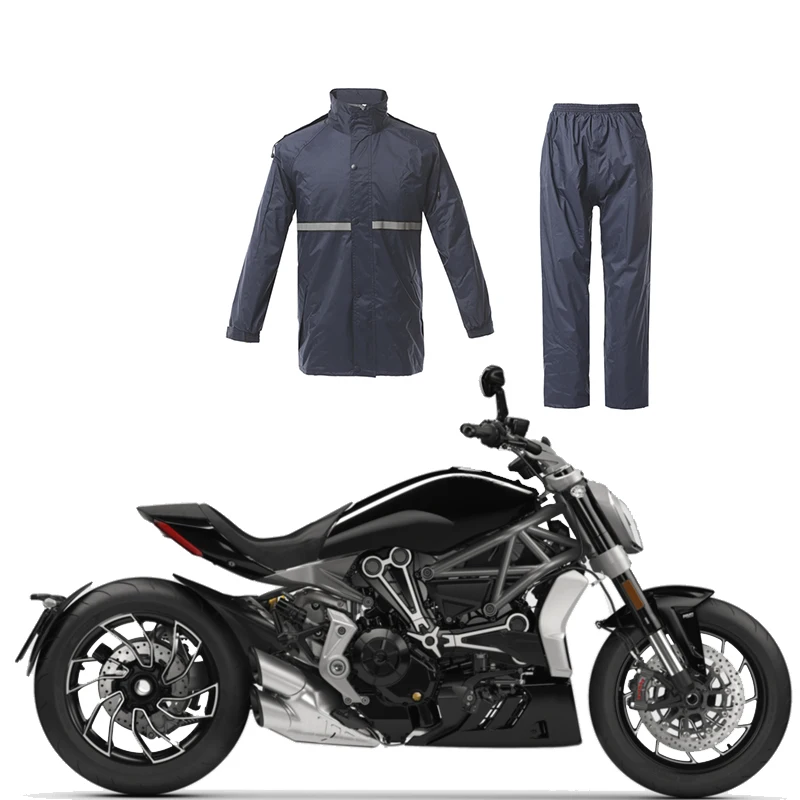 

Tibetan Green Motorcycle Raincoat Suit Waterproof Women Men Hooded For Outdoor Hiking Travel Fishing Climbing Thickened