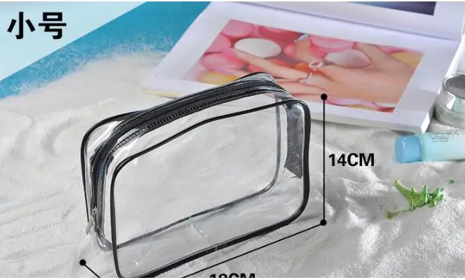 ETya 1 шт. дорожная прозрачная косметичка из ПВХ чехол для женщин и мужчин