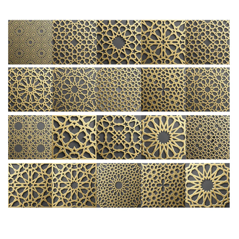 Марокканский Стиль Ретро плитка пол наклейка для кухни ПВХ водонепроницаемая