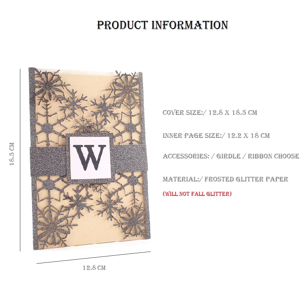 1 шт синие Серебристые золотистые блестящие бумажные свадебные пригласительные