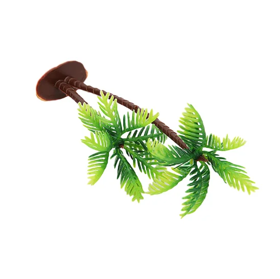 Пластиковая имитация кокосовой пальмы миниатюрные растения в горшках аквариум