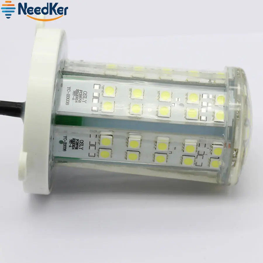 DC 12V светодиодный подводная рыбалка светильник SMD5050 12W 18W Светодиодный рыбацкая