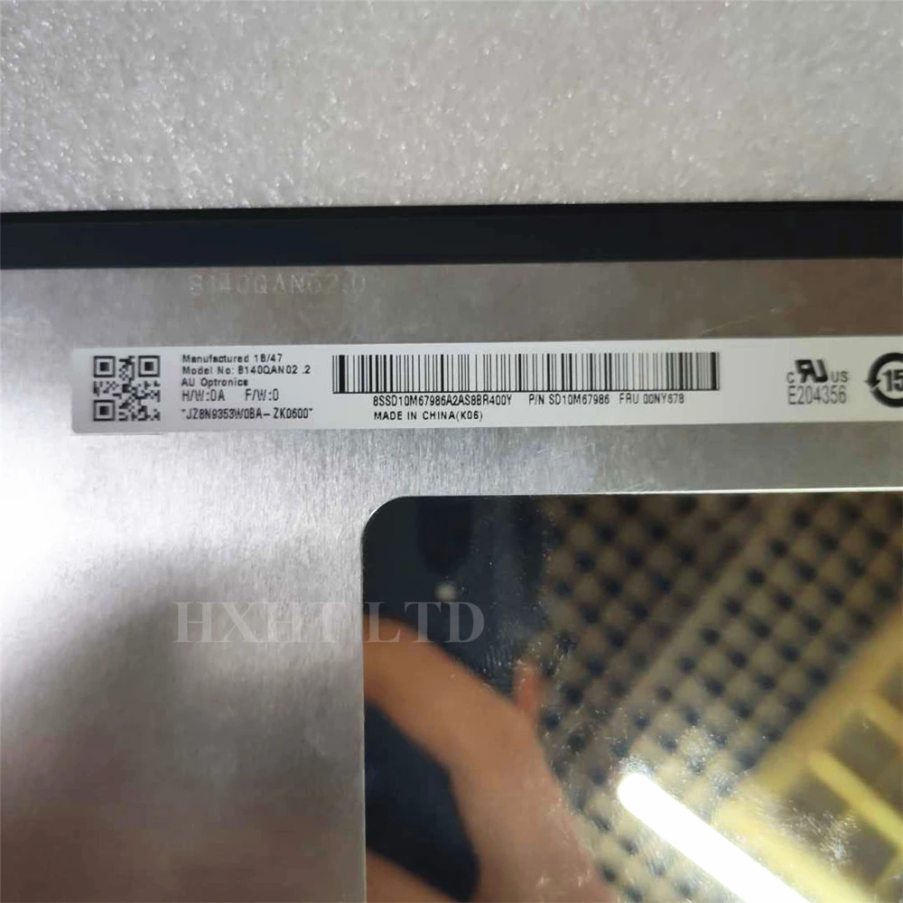 Для lenovo X1 Йога 2018 19 Версия 14 &quotноутбук ЖК-дисплей светодиодный экран сенсорный в