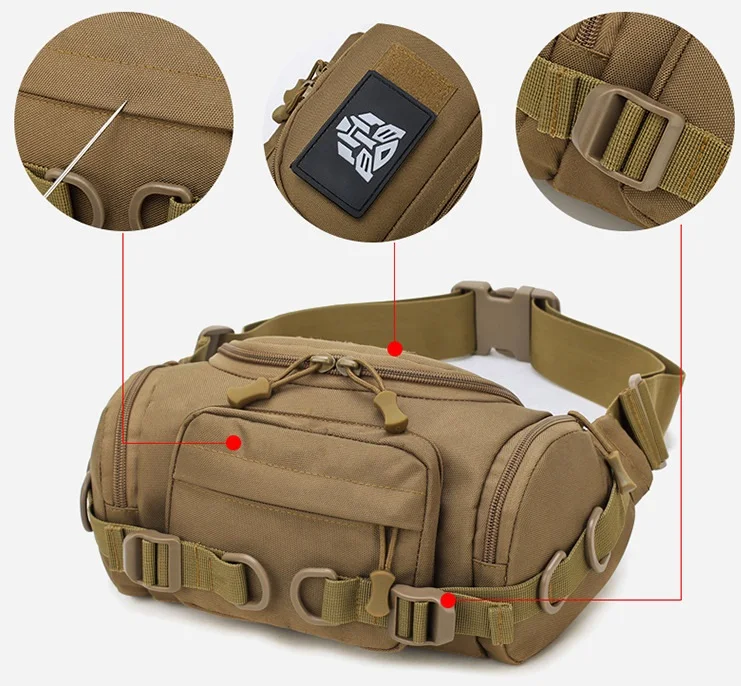 Оптовая продажа тактическая поясная сумка камуфляжная военная нейлоновый