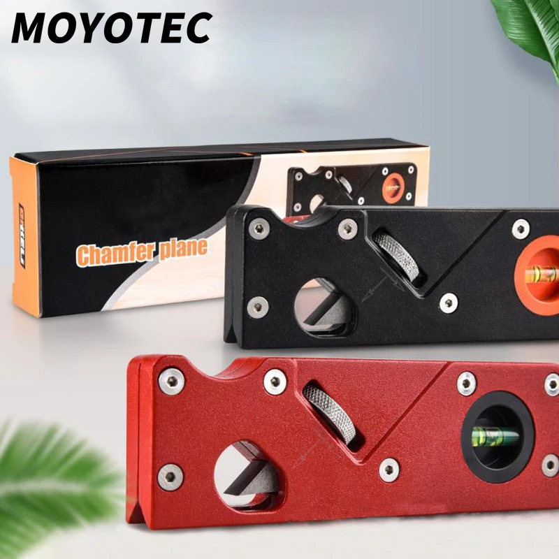 MOYOTEC  Mini Woodworking Planer Chamfering Trimming Planes 45 Degree Oblique Angle Edge  Carpenter Wood Planes Hand Tools