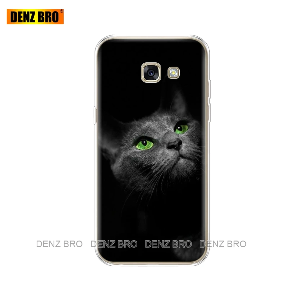 Чехол для Samsung A5 2017 мягкий силиконовый чехол телефона Galaxy чехол-бампер | Мобильные