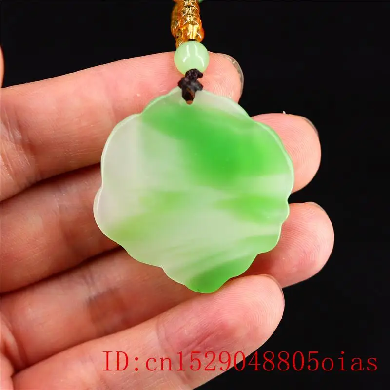 Зеленый нефритовый розовый кулон для подарка женские натуральные китайские